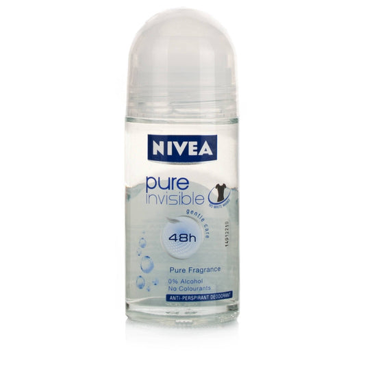 Caja Desodorante Nivea Deo Roll Pure de 50 ml con 12 piezas - Beiersdorf-Desodorantes-Beierdorf-MayoreoTotal