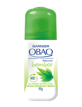 Caja Desodorante Obao Roll Mujer Bamboo Breeze de 65 g con 24 piezas - Garnier-Desodorantes-Garnier-MayoreoTotal
