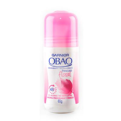 Caja Desodorante Obao Roll On Mujer Fresco Floral de 65 grs con 24 piezas - Garnier-Desodorantes-Garnier-MayoreoTotal