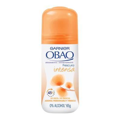 Caja Desodorante Obao Roll On Mujer Frescura Intensa de 65 grs con 24 piezas - Garnier-Desodorantes-Garnier-MayoreoTotal