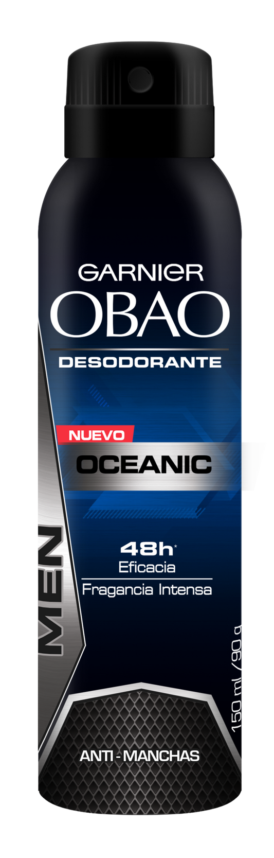 Caja Desodorante Obao Spray Hombre Oceanic de 150 ml con 12 piezas - Garnier-Desodorantes-Garnier-MayoreoTotal