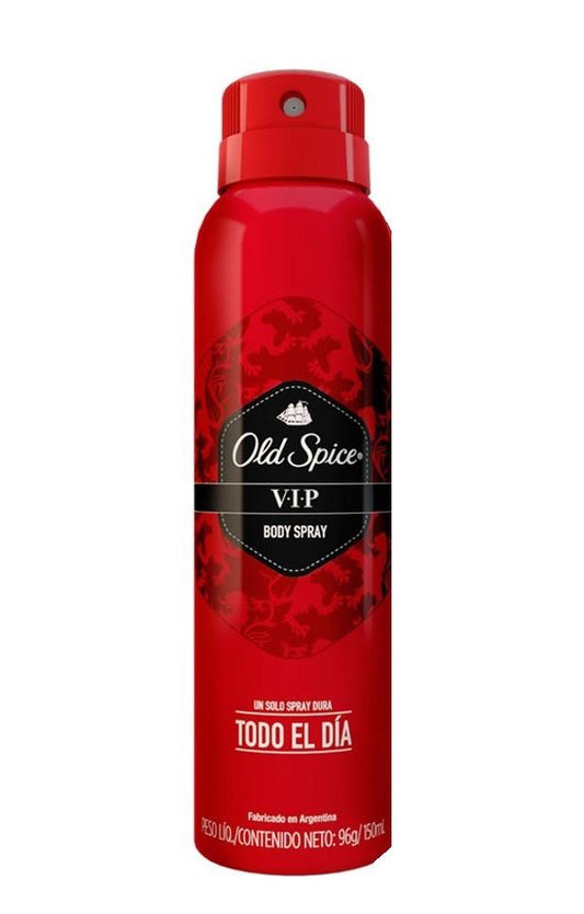 Caja Desodorante Spray Old Spice VIP de 96 g con 12 Piezas - Procter & Gamble-Desodorantes-Procter & Gamble-MayoreoTotal