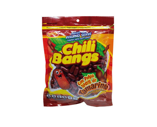 Caja Dulce Macizo Enchilado Tarry Chili Bangs Tamarindo con 10 bolsas de 500 gramos - Tarry-Dulce Macizo-Tarry-MayoreoTotal