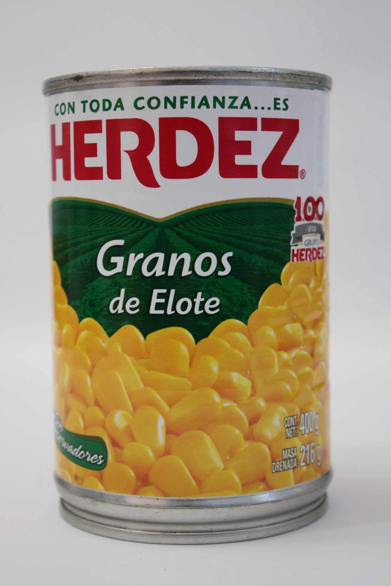 Caja Granos Elote de 400 grs con 24 latas - Herdez-Enlatados-Herdez-7501003124241C-MayoreoTotal