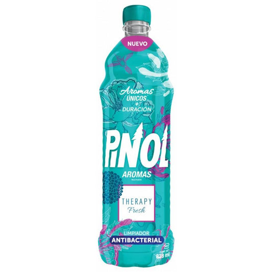 Caja Limpiador Pinol Aromas Therapy Fresh de 828 ml con 12 piezas - Alen del Norte-Limpiador-Alen-MayoreoTotal