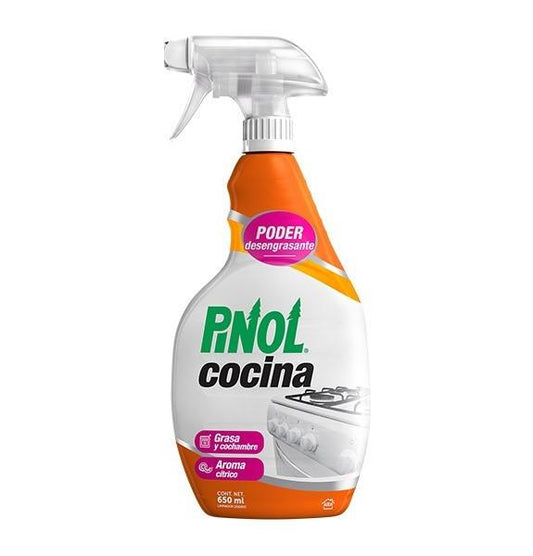Caja Limpiador Pinol Poder Antrigrasa de 650 ml con 12 Piezas - Alen-Limpiador-Alen-MayoreoTotal