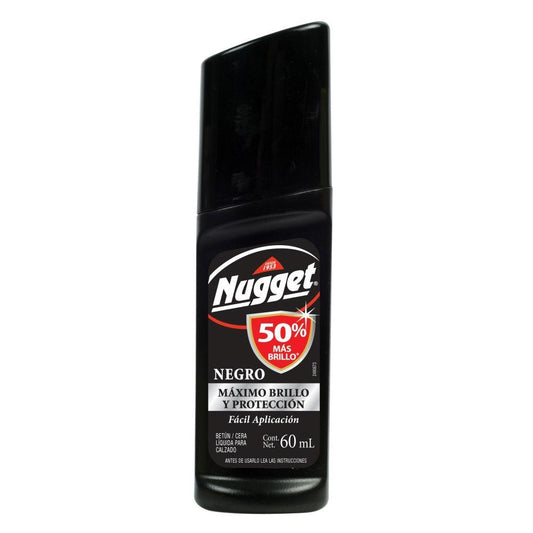 Caja Nugget Liquido Negra de 60 ml con 12 Piezas-Cera para Zapatos-MayoreoTotal-MayoreoTotal