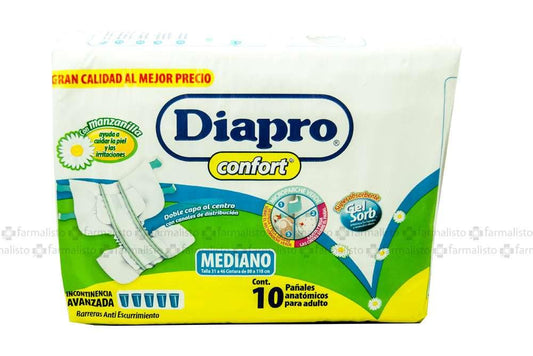 Caja pañal Diapro Pants Adulto talla mediana en 8 paquetes de 10 piezas - Kimberly Clark-Pañales Adulto-Kimberly Clark-MayoreoTotal