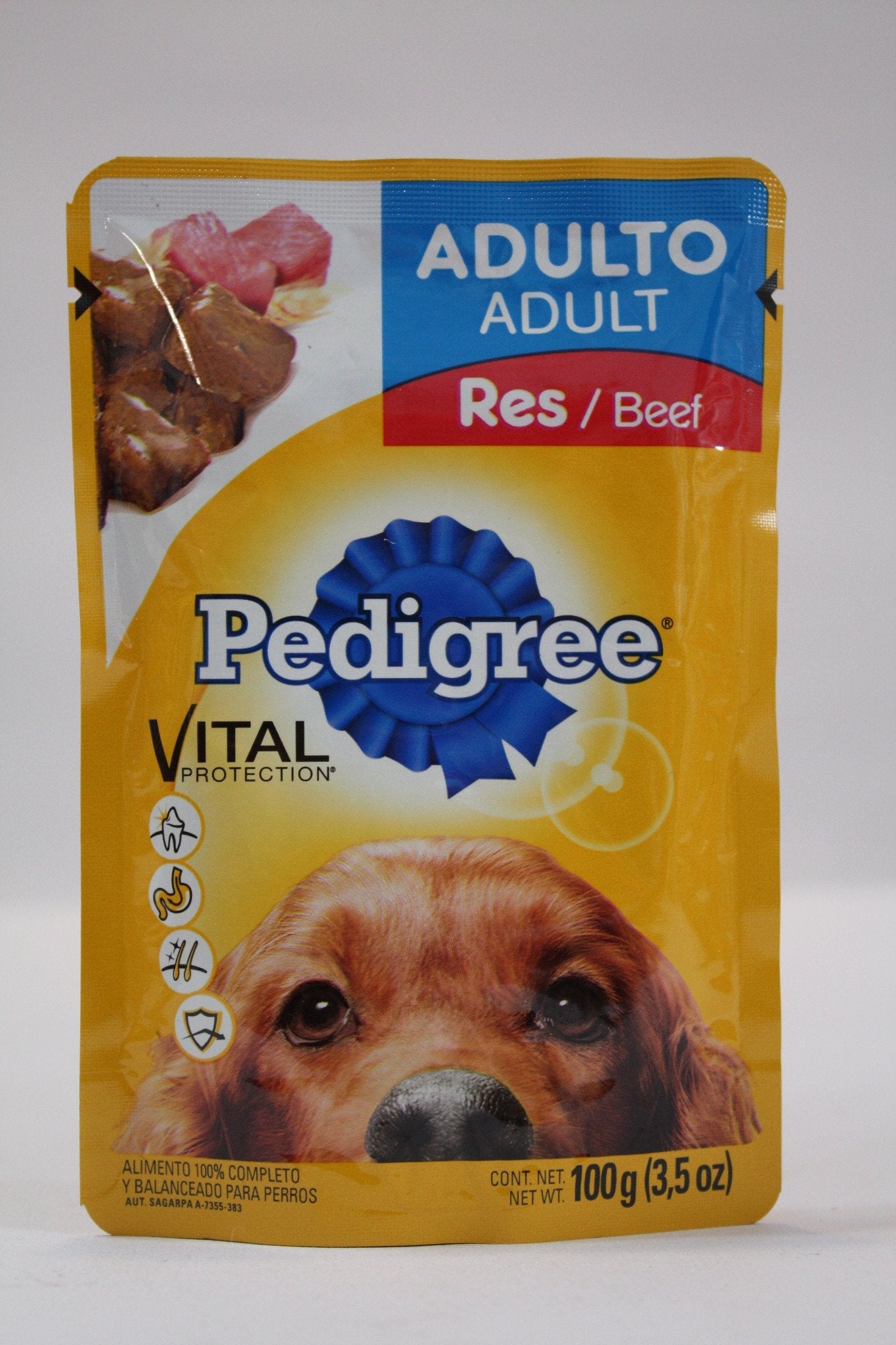 Caja Pedigree Adulto Res de 100 grs con 40 pouches- Effem-Mascotas-Effem-0706460249279C-MayoreoTotal