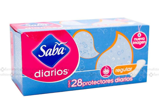 Caja Saba Pantiprotectores Regular en 16 paquetes de 28 piezas - SCA-Toalla Femenina-SCA-MayoreoTotal