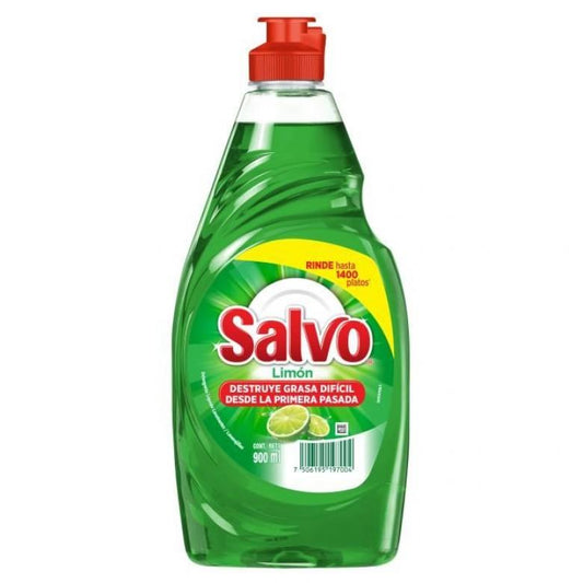 Caja Salvo Liquido Limón de 900 ml con 12 botellas - Colgate Palmolive-Cocina-Colgate Palmolive-MayoreoTotal
