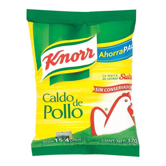 Caja Sazonador Knorr Suiza Bolsa de 370 grs con 24 piezas - Unilever-Sazonadores-Unilever-MayoreoTotal