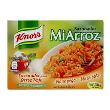 Caja Sazonador mi arroz sazón rojo con 10 piezas de 17 grs 6 exhibidores - Unilever-Sazonadores-Unilever-MayoreoTotal