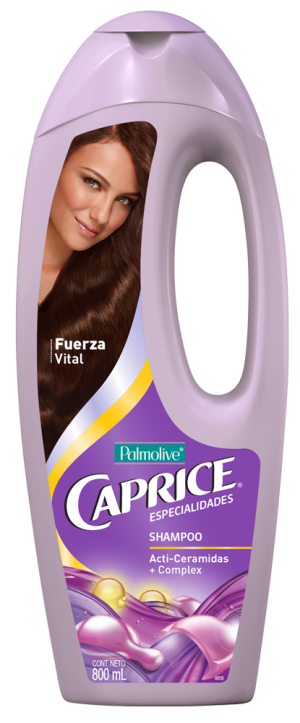 Caja Shampoo Caprice ceramida de 800 ml 12 piezas - Colgate - Palmolive-Shampoo-Colgate Palmolive-MayoreoTotal