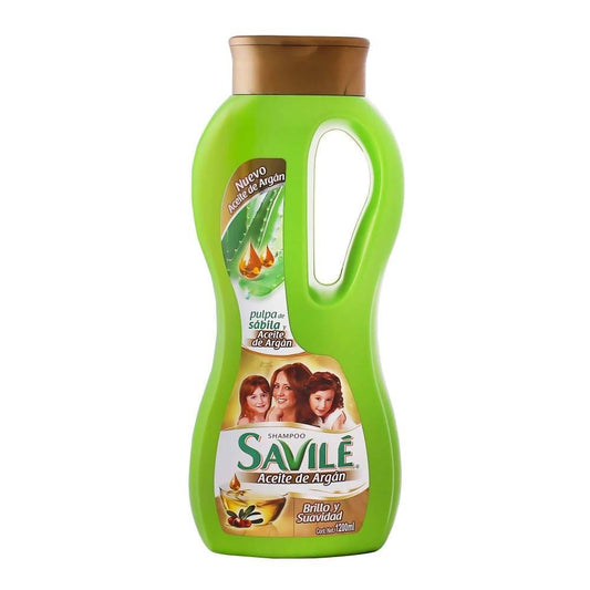 Caja shampoo Savile Aceite de Argan de 180 ml con 12 piezas - Quala-Shampoo-Quala-MayoreoTotal