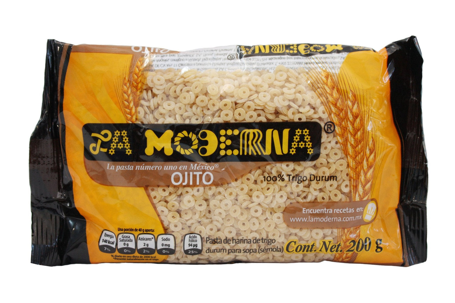 Caja Sopa Moderna Ojitos de 200 grs con 20 bolsas - La Moderna-Sopas-La Moderna-MayoreoTotal