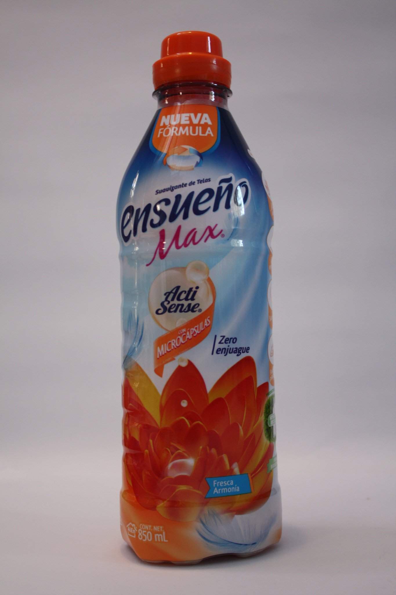 Caja Suavizante Ensueño Max Enjuague Fresca Armoní­a de 850 ml con 12 botellas - Alen del Norte-Suavizantes-Alen-7501025414207C-MayoreoTotal