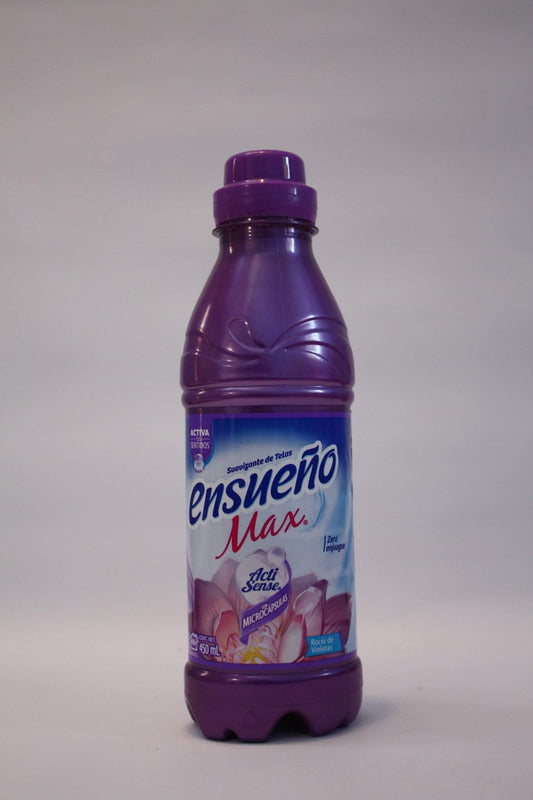 Caja Suavizante Ensueño R Violetas Max de 450 ml con 12 botellas - Alen del Norte-Suavizantes-Alen-7501025440374C-MayoreoTotal