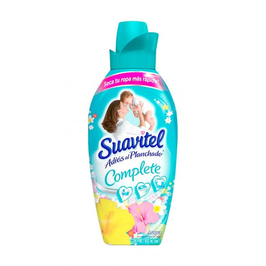 Caja Suavizante Suavitel Adios al Planchado Aqua de 800 ml con 12 botellas - Colgate Palmolive-Suavizantes-Colgate Palmolive-MayoreoTotal