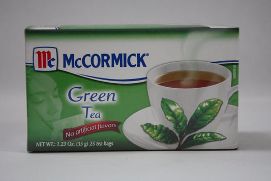 Caja Té Verde McCormick de 25 sobres con 24 paquetes - Herdez-Té-Herdez-0052100737256C-MayoreoTotal