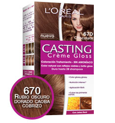 Caja Tinte Imedia Rubio Oscuro Dorado Caoba No. 670 con 12 piezas - L´oréal-Tintes-L´Oreal-MayoreoTotal