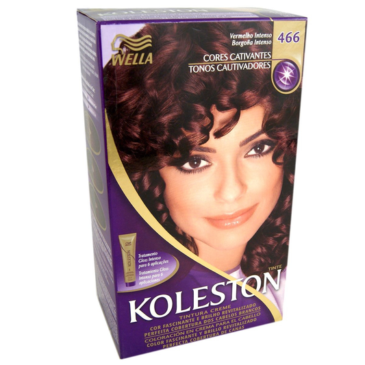 Caja Tinte Koleston Borgoña Intenso no 466 con 12 piezas - Procter & Gamble-Tintes-Procter & Gamble-MayoreoTotal