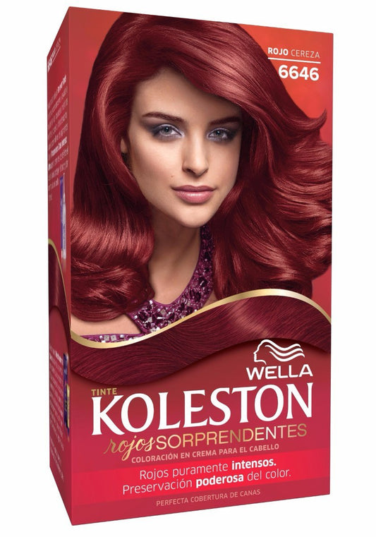 Caja Tinte Koleston Rojo Cereza con 12 piezas - Procter & Gamble-Tintes-Procter & Gamble-MayoreoTotal