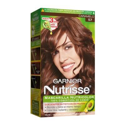 Caja Tinte Nutrisse Caramelo 57 con 12 piezas - Garnier-Tintes-Garnier-MayoreoTotal