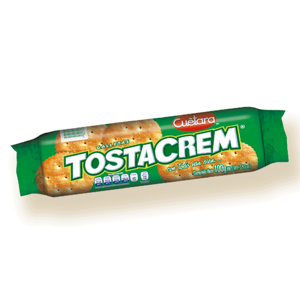 Caja Tostacrem Cuetara de 100 grs con 20 paquetes - Cuetara-Galletas-Cuetara-MayoreoTotal