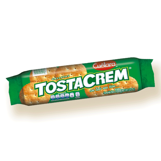 Caja Tostacrem Cuetara de 100 grs con 20 paquetes - Cuetara-Galletas-Cuetara-MayoreoTotal