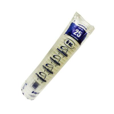 Caja Vaso Termico No.6 (177 ml) de 25 vasos con 40 paquetes - Conver-Desechables-Conver-MayoreoTotal