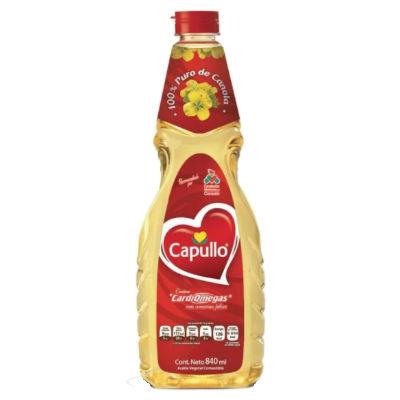 Media caja de aceite Capullo de 840 ml en 6 botellas - ACH Foods-Aceites-ACH Foods-MayoreoTotal