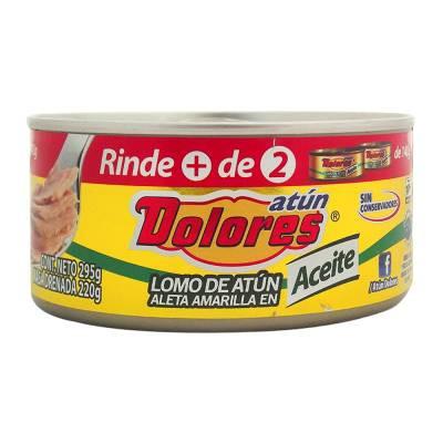 Media caja atún en aceite Dolores de 295 grs en 12 piezas - Pinsa-Atún y Sardina-Pinsa-MayoreoTotal