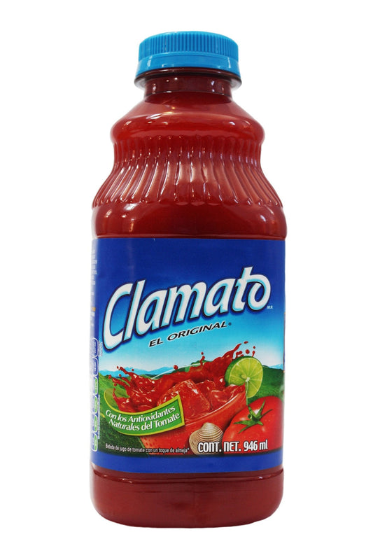 Media Caja Bebida Clamato de 1 litro en 6 piezas - Peñafiel-Bebidas-Peñafiel-MayoreoTotal