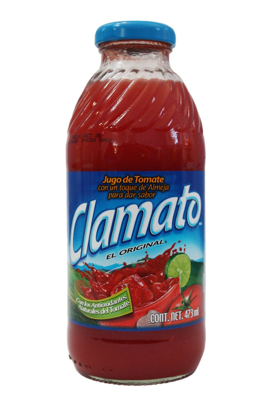 Media Caja Bebida Clamato de 500 ml en 6 piezas - Peñafiel-Bebidas-Peñafiel-MayoreoTotal