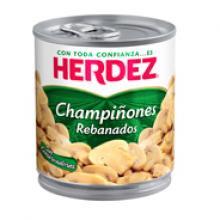 Media Caja Champiñon Rebanado de 800 grs con 6 piezas - Herdez-Enlatados-Herdez-MayoreoTotal