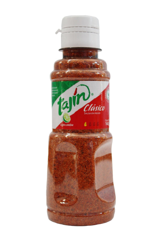 Media Caja Chile en Polvo Tajin Polvo de 142 grs con 6 piezas - Tajin-Chiles-Tajin-MayoreoTotal