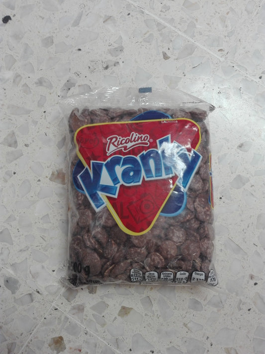 Media Caja Chocolate Ricolino Kranky con 6 bolsas de 500gr - Ricolino-Chocolates-Ricolino-MayoreoTotal