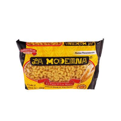 Media Caja Codo No.2 con 10 paquetes de 200 grs - La Moderna-Sopas-La Moderna-MayoreoTotal