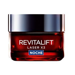 Media Caja Crema Expertise Revitalift Lasser Noche de 50 grs con 3 piezas - L´oréal-Cremas Corporales y Faciales-L´Oreal-MayoreoTotal