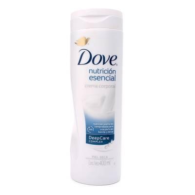 Media Caja Crema Liquida Dove Nutricion Essencial de 400 ml con 6 Piezas - Unilever-Cremas Corporales y Faciales-Unilever-MayoreoTotal