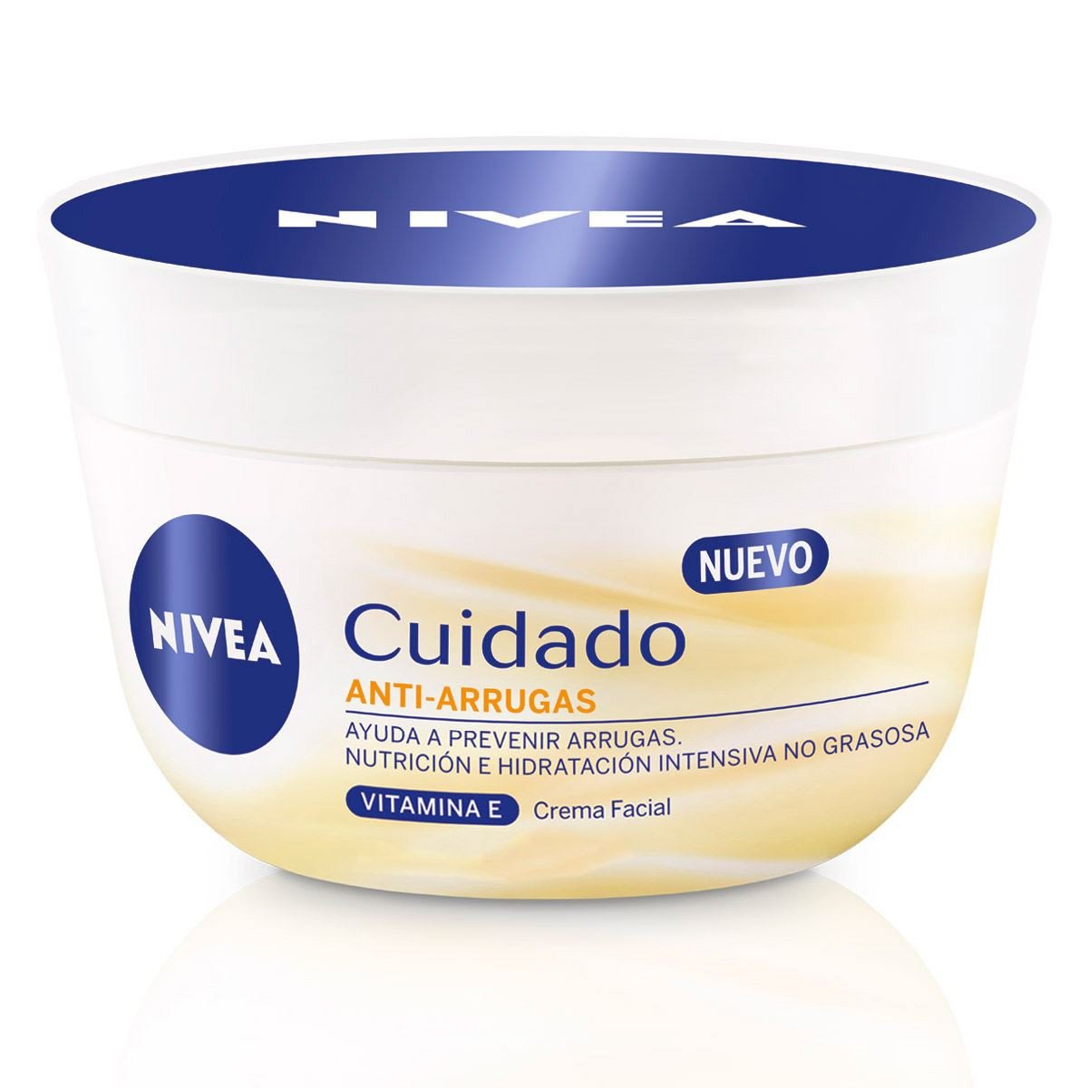 Media Caja Crema Nivea Cuidado Anti-Arrugas de 200 grs con 6 piezas - Beiersdorf-Cremas Corporales y Faciales-Beierdorf-MayoreoTotal