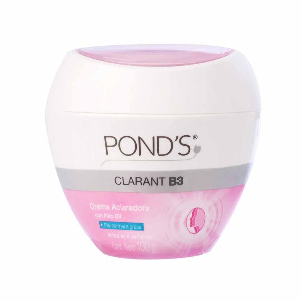 Media Caja Crema Ponds Clarant B3 Normal a Seca de 100 grs con 12 piezas - Unilever-Cremas Corporales y Faciales-Unilever-MayoreoTotal