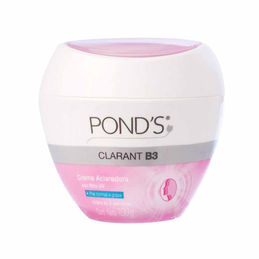 Media Caja Crema Ponds Clarant B3 Normal a Seca de 100 grs con 12 piezas - Unilever-Cremas Corporales y Faciales-Unilever-MayoreoTotal
