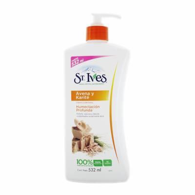 Media Caja Crema St Ives Avena y Karite de 532 ml con 6 Piezas - Unilever-Cremas Corporales y Faciales-Unilever-MayoreoTotal