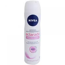 Media Caja Desodorante Aerosol Nivea Deo Mujer Aero Satin de 150 ml con 6 Piezas - Beiersdorf-Desodorantes-Beierdorf-MayoreoTotal