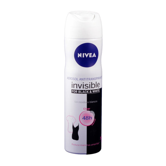 Media Caja Desodorante Aerosol Nivea Deo Mujer Clear de 150 ml con 6 Piezas - Beiersdorf-Desodorantes-Beierdorf-MayoreoTotal