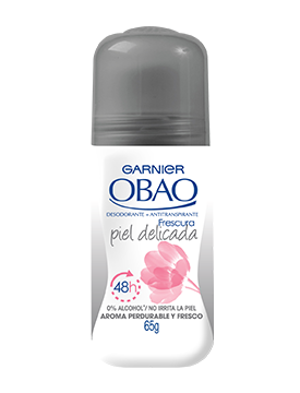 Media Caja Desodorante Obao Roll On Mujer Piel Delicada de 65 grs con 12 piezas - Garnier-Desodorantes-Garnier-MayoreoTotal