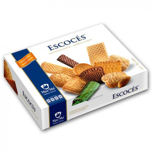 Media Caja Escoces Mac Ma de 330 grs con 6 piezas - Mac Ma-Galletas-Mac Ma-MayoreoTotal