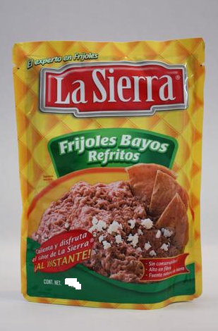 Media Caja Frijol Bayo Pounch Sierra de 220 grs con 12 latas - Sabormex-Frijoles Enlatados-Sabormex-MayoreoTotal